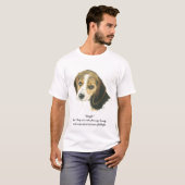 Beagle T-shirt (Voorkant volledig)