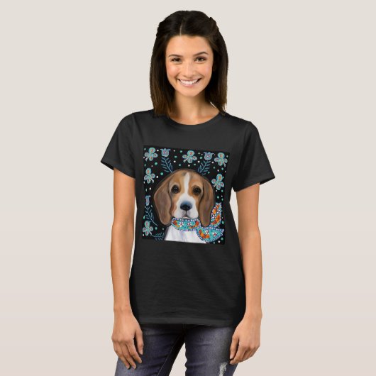 Beagle         t-shirt (Voorkant volledig)