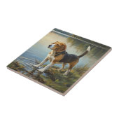 Beagle Tegeltje (Zijkant)