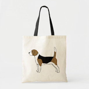 Beagle Tekening   Cute Dog Tote Bag