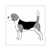 Beagle tekening | PET Hondenliefhebber Rubber Stam Rubberstempel (Afrduk)