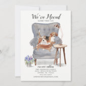 Beagle Terrier & Dachshund | Verplaatsingsaankondi Aankondiging (Voorkant)