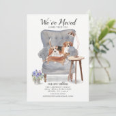 Beagle Terrier & Dachshund | Verplaatsingsaankondi Aankondiging (Staand voorkant)