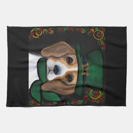 Beagle Theedoek (Horizontaal)