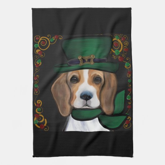 Beagle Theedoek (Verticaal)