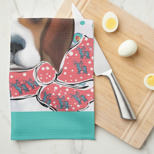 Beagle Theedoek (Quarter Fold)