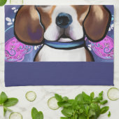 Beagle        theedoek (Gevouwen)