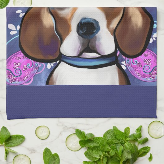 Beagle theedoek (Gevouwen)