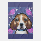 Beagle theedoek (Verticaal)