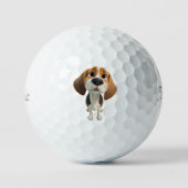 Beagle Theme Golfballen (Voorkant)