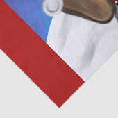 Beagle Tissuepapier (Detail)