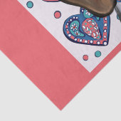 Beagle Tissuepapier (Detail)