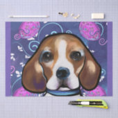 Beagle Tissuepapier (Craft)