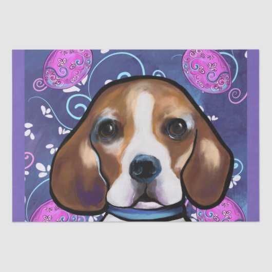 Beagle Tissuepapier (Voorkant)