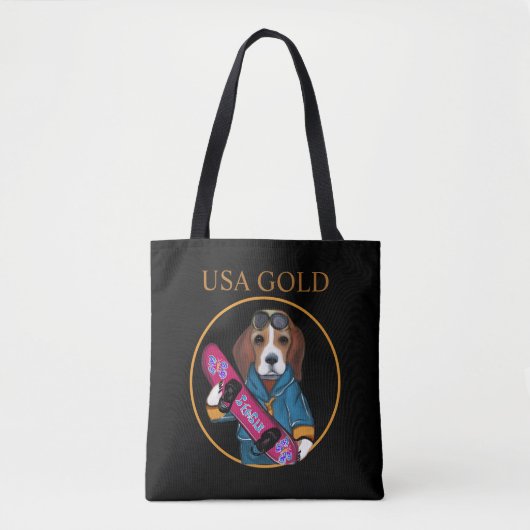 BEAGLE TOTE BAG (Voorkant)
