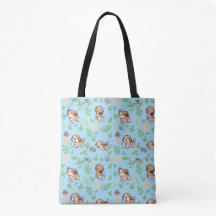 Beagle Tote Tas Mooie Lente Bloemen Hond Liefhebbe