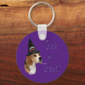 Beagle Trick Sleutelhanger (Achterkant)