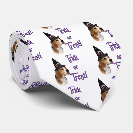Beagle Trick Stropdas (Opgerold)