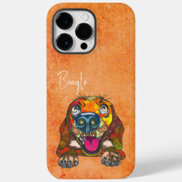 Beagle Ugly Face Hoesje-Mate iPhone Case