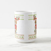 Beagle Ugly Kerstlampjes Koffiemok (Center)