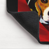 Beagle Valentijn Gifts Muismat (Hoek)