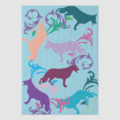 Beagle Veel Succes  Tissuepapier (Voorkant)