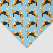 Beagle Veel Succes Tissuepapier (Detail)