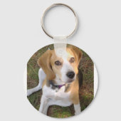 Beagle vergadering 2 sleutelhanger (Voorkant)