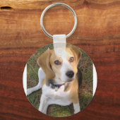 Beagle vergadering 2 sleutelhanger (Voorkant)