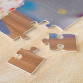 Beagle verjaardagsfeestje legpuzzel (Zijkant)