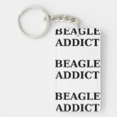 beagle verslaving sleutelhanger (Voorkant)