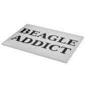 beagle verslaving snijplank (Hoek)