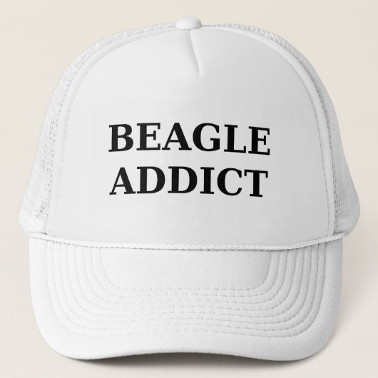 beagle verslaving trucker pet (Voorkant)