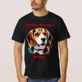 Beagle Viering: Nationale raszuivere hondendag T-shirt (Voorkant)