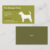 Beagle Visitekaartje (Voorkant / Achterkant)