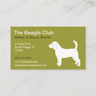 Beagle Visitekaartje