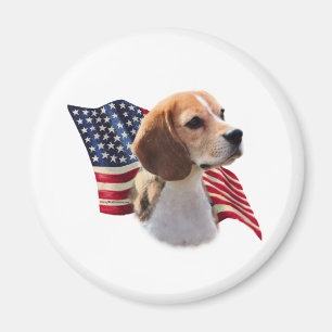 Beagle Vlag - Magneet