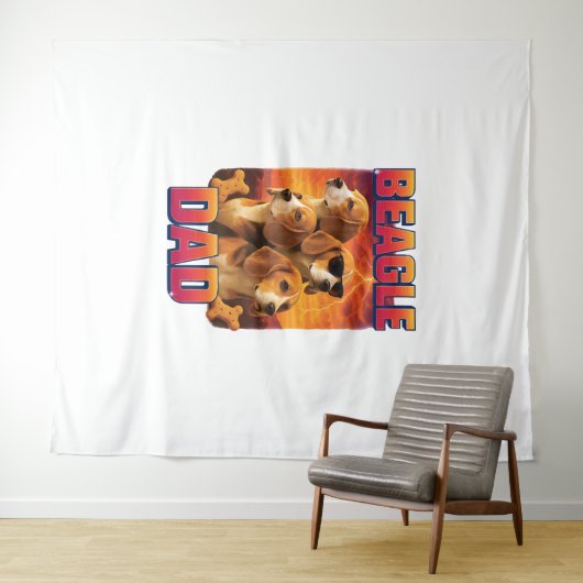 Beagle Wandkleed (In Situ (horizontaal))