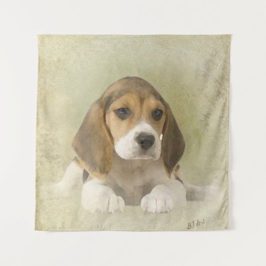 Beagle Wandkleed (Voorkant)
