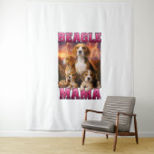 Beagle wandkleed (In situ)