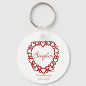 Beagle Ware Liefde - Sleutelhanger (Voorkant)