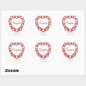Beagle Ware Liefde - Sticker (Vel)