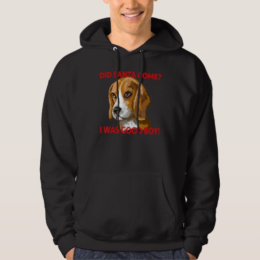 Beagle was een goede jongen hoodie (Voorkant)