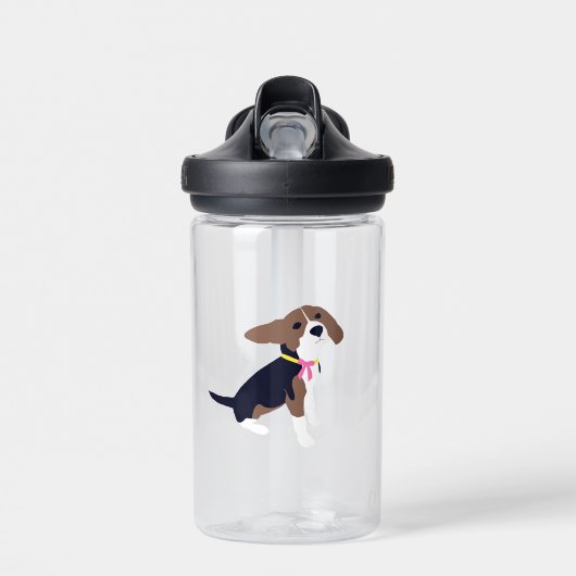 Beagle Water Bottle Style: CamelBak Eddy®, Maat: K Waterfles (Voorkant)