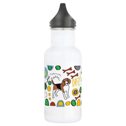 Beagle Water Fles (Links)