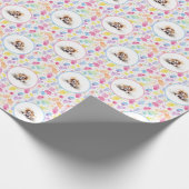 Beagle Waterverf Verjaardagswrap papier (Hoek)