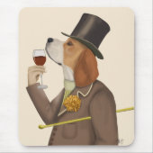 Beagle Wine Snob Muismat (Voorkant)