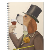 Beagle Wine Snob Notitieboek (Voorkant)