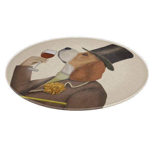 Beagle Wine Snob Snijplank (Hoek)