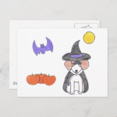 Beagle Witch Briefkaart (Voorkant / Achterkant)